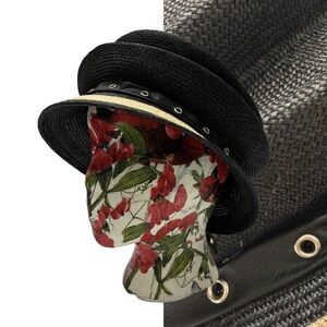 Viviani Studio Hat One-of-a-Kind, Handmade Concertina Hat